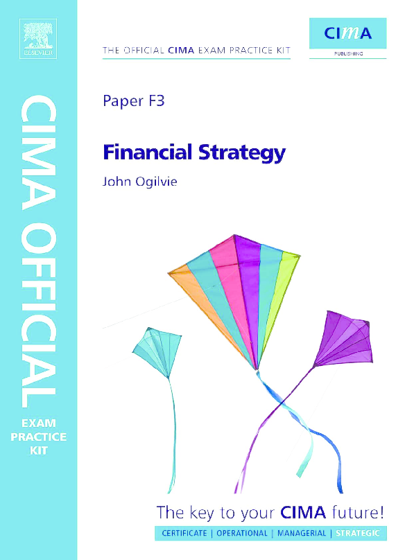 CIMA F3 Financial Strategy